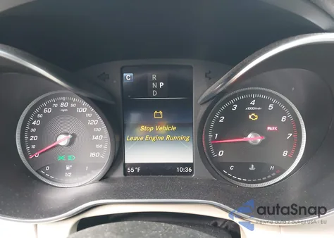 2018 Mercedes-Benz C 300 из США, поврежденный, VIN 55SWF4JB8JU264455